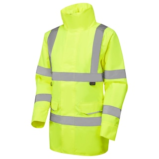 Leo Workwear AL01-Y Cheristow ISO 20471 Class 3 EcoViz® Women’s Anorak Yellow
